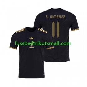 Fußballtrikots Mexiko Santiago Gimenez 11 Gold Cup 2025 Kurzarm Heimtrikotsatz kaufen